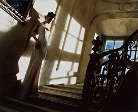Olga Pantushenkova en John Galliano pour Dior