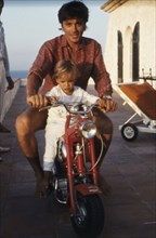 Alain Delon et son fils Anthony