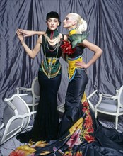 Chrystèle Saint-Louis Augustin et Kim Iglinsky en Christian Dior Haute Couture