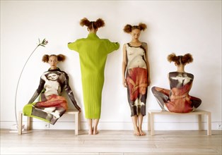 Créations du couturier Issey Miyake