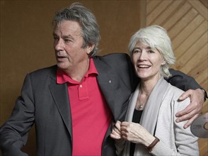 Alain Delon et Françoise Hardy