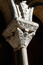 Capital of the Moissac cloister