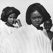 Jeunes filles Touarègues à Agadès, au Niger