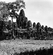 Temple du Bayon, à Angkor Thom, au Cambodge