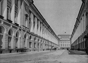 Russie, Saint-Pétersbourg au 19e siècle, photographie de Matveev