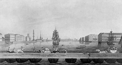 Russie, Saint Pétersbourg au début du 19e siècle