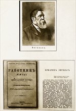 Engels, Publication dans le recueil "Rabotnik"
