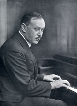 Borovsky, Portrait of the pianist in 1920