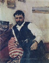 Serov, Portrait de Konstantin Korovin