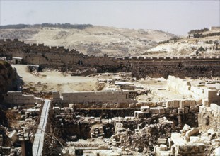 Jérusalem, fouilles archéologiques
