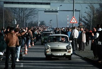 GDR, opening of Western borders, November 1989