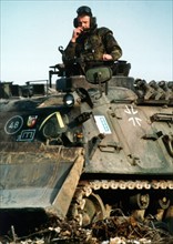 Soldat de la Bundeswehr en Croatie