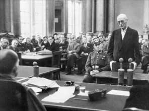 Hitler : tentative d'attentat du 20 juillet 1944. L'un des conjurés, Friedrich Werner, comte von der Schulenburg.