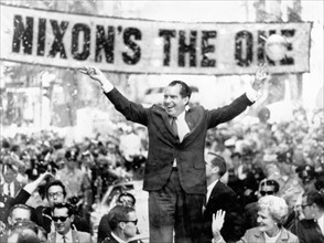 Richard Nixon en campagne électorale
