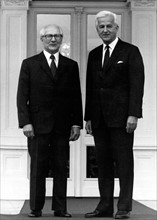 Erich Honecker et Richard von Weizsäcker