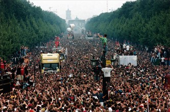 The Love Parade in Berlin
