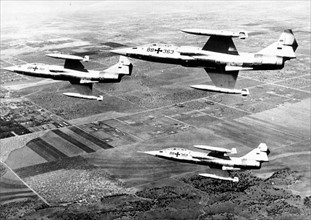 Jets "Starfighters" en formation