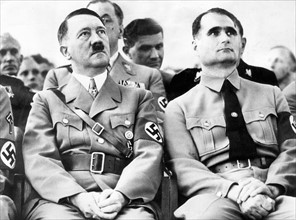 Adolf Hitler et Rudolf Hess