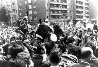Demonstration against the Shah on a visit to Berlin, 1967