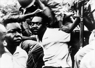L'homme politique congolais Patrice Lumumba, en 1960
