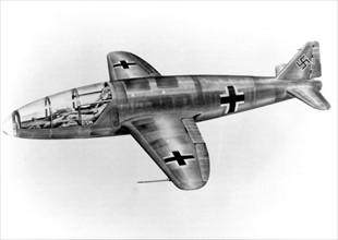 L'avion à réaction Heinkel He 178, 1939