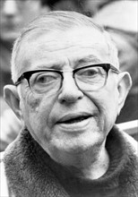 Jean-Paul Sartre, vers 1970