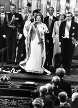La reine Beatrix des Pays-Bas accède au trône