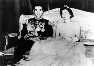 Mariage du Shah Reza Pahlavi et de Soraya, 1951