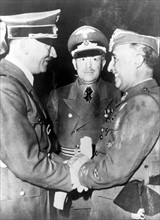 Adolf Hitler and Francisco Franco