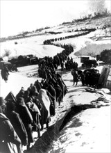 World War II. German surrender in Stalingrad