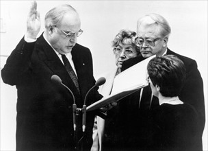 Prestation de serment d'Helmut Kohl, 1991