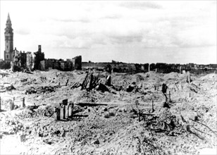 Ruines du ghetto de Varsovie