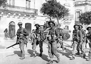 World War II. Allied landing in Sicily (1943)