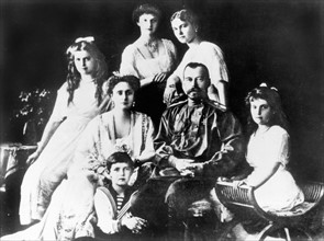 La famille impériale de  Russie
