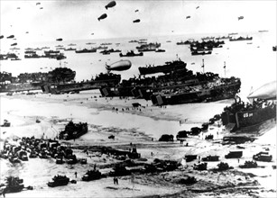 The D-Day landings in Normandy, June 6, 1944