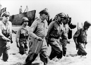 World War II. American landing in the Philippines (1944)