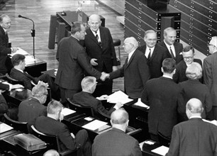 Prestation de serment de Willy Brandt