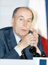 Portrait de Francois Mitterrand