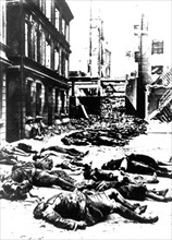 World War II. Air raid on Dresden (1945)