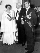 Visite officielle du Shah de Perse en Allemagne, 1955