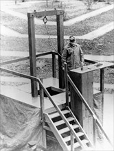 Nuremberg trials. The scaffold (1946)