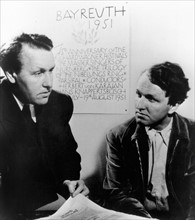 Wieland and  Wolfgang Wagner, 1951