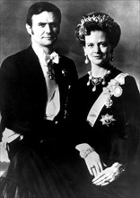 La reine Margarethe II et le Prince Hendrik du Danemark