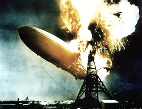 Crash of the dirigible "Hindenburg" (1937)