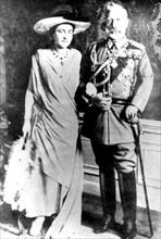 L'empereur Guillaume II et son épouse Hermine von Schönaich-Carolath