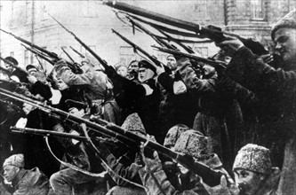 Début de la révolution d'Octobre, 1917