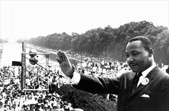 Martin Luther King à Washington, en 1963