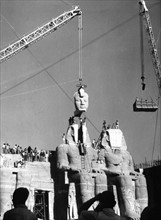 Sauvetage du temple de Ramsès en Egypte, 1968