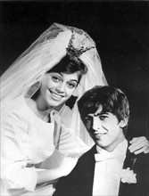 George Harrison et sa femme Patti Boyd