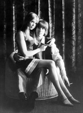 George Harrison et sa femme Patti Boyd